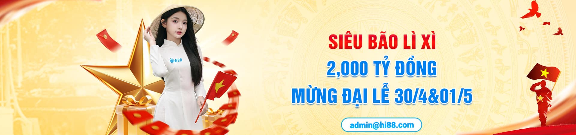 Hi88 lì xì đại lễ